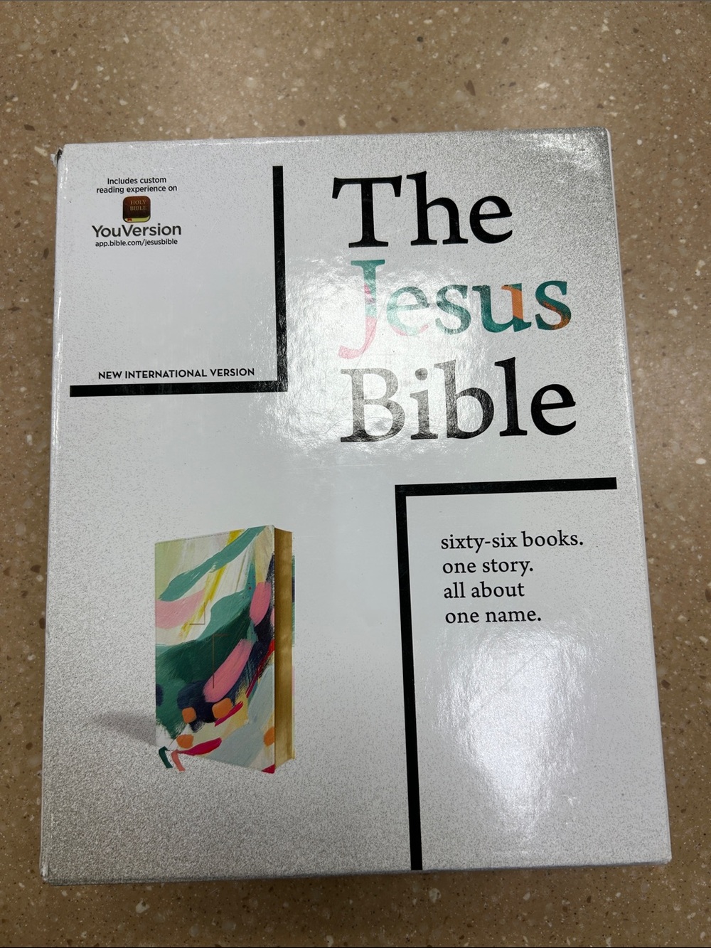 The Jesus Bible, NIV Edition, Leathersoft, Comfort Print Leather Bound - Picture 2 of 5